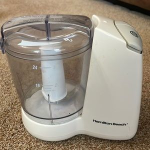 Hamilton beach white food chopper